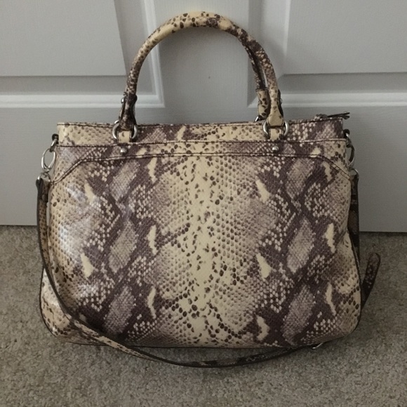 Nine West Snakeskin Handbag - Picture 2 of 8